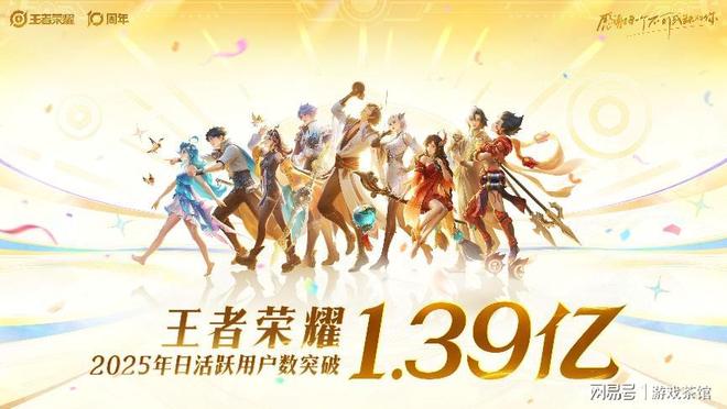 日活139亿 、月活26 亿《王者荣耀》十周年开启新征程