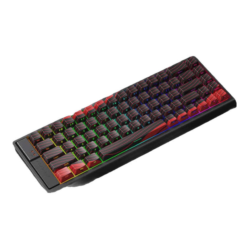 引领电竞新纪元：狼途MC68有线磁轴键盘让你在游戏中无往不利！