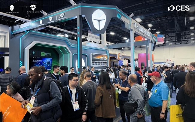 连续两年闪耀CES雷神科技领衔中国电竞出海